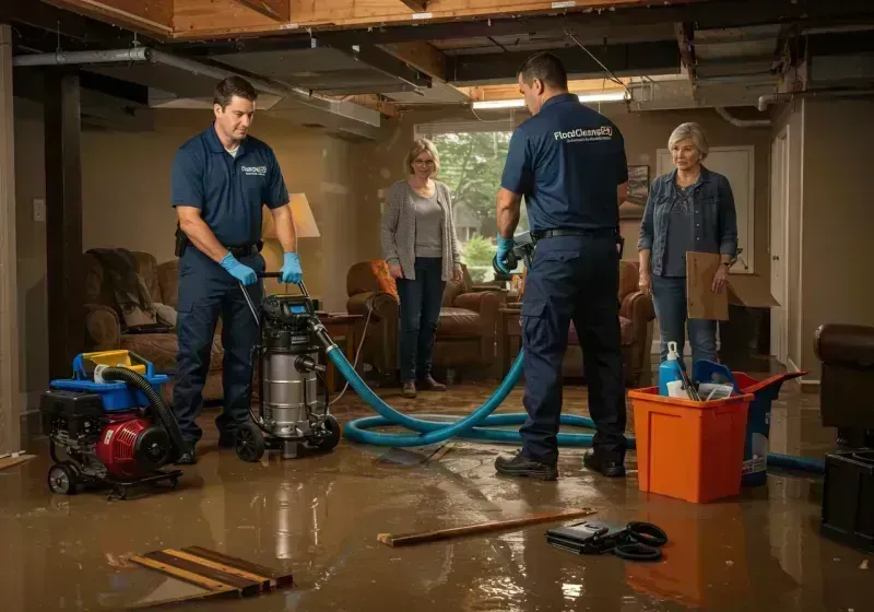 Basement Water Extraction and Removal Techniques process in Gandy, FL