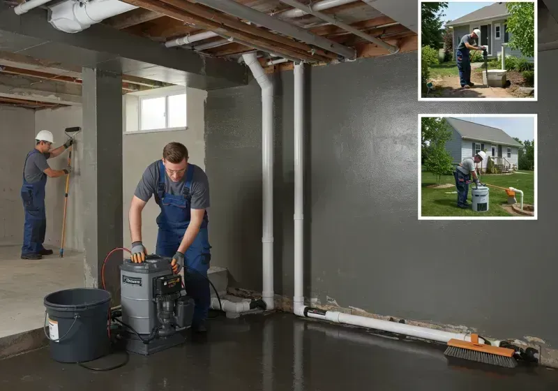 Basement Waterproofing and Flood Prevention process in Gandy, FL